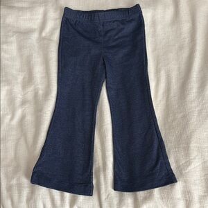 Navy Blue Kids Flared Bottoms
